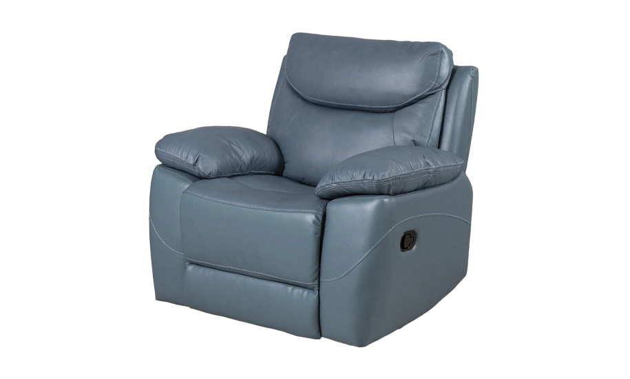 Кресло COLLINS с реклайнером синий 1RW/Rock 3558 BOAS