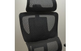 Крісло Ерготекс Пластик Synchro Сітка Чорна - фото 6