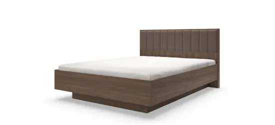Двоспальне ліжко Амаро / Amaro 160x200 дуб Dunin без основи під матрац
