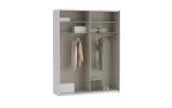 Шкаф-купе 1,8 м 2д Фиттио / Fittio FTIS02461 белый глянец - фото 5