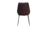 Стілець Дейт метал сидіння тканина 510x645x870 баклажановий  - фото 5