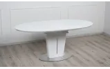 Стол Ева обеденный раскладной 1400/1800х900х760 белый - фото 11