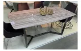 Стол Юпитер обеденный 1800х1000х760 нога черная - фото 2