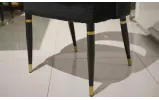 Стілець Фостер метал сидіння тканина 560x580x830 чорний  - фото 3