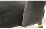 Стілець Фостер метал сидіння тканина 560x580x830 чорний  - фото 9