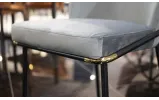 Стілець Мілтон метал сидіння тканина 500x560x825 сірий - фото 7