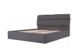 Двуспальная кровать Эдинбург 160x200 с подъемным механизмом Комфорт Мисти ДК Грей - фото 1
