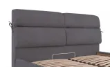 Двуспальная кровать Эдинбург 160x200 с подъемным механизмом Комфорт Мисти ДК Грей - фото 4