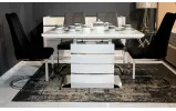Стол Скайлайн обеденный раскладной 1200/1600х800х760 белый - фото 5