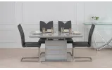 Стол Скайлайн обеденный раскладной 1200/1600х800х760 серый - фото 6 Стол Скайлайн обеденный раскладной 1200/1600х800х760 серый - фото 6