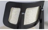 Стул Пепе Cane массив дерева сиденье ткань беж 450x400x820 черный - фото 7