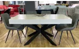 Стол Хантер обеденный раскладной 1500/2500х900х760 серый - фото 4 Стол Хантер обеденный раскладной 1500/2500х900х760 серый - фото 4
