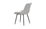 Стул Изи металл сидение ткань 540x610x830 бежевый - фото 3