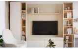 Стенная панель подвесная Чарли / Charlie с полкой дуб бариста - фото 5