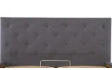 Двоспальне ліжко Бристоль 160x200 з підйомним механізмом Комфорт Місті ДК Грей - фото 5