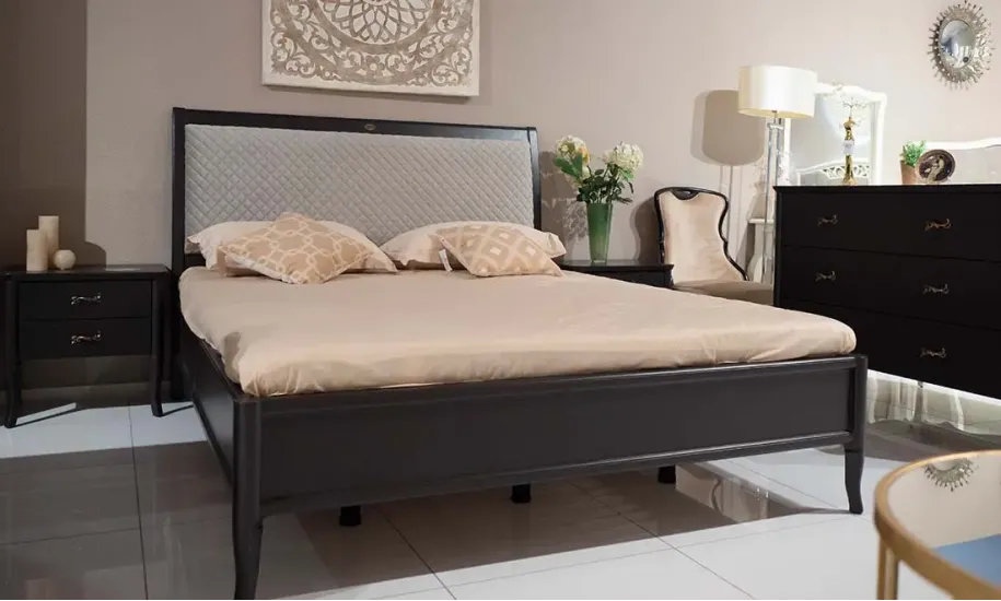 Двоспальне ліжко Фабіо 160x200 венге без основи - фото 2 Двоспальне ліжко Фабіо 160x200 венге без основи - фото 2