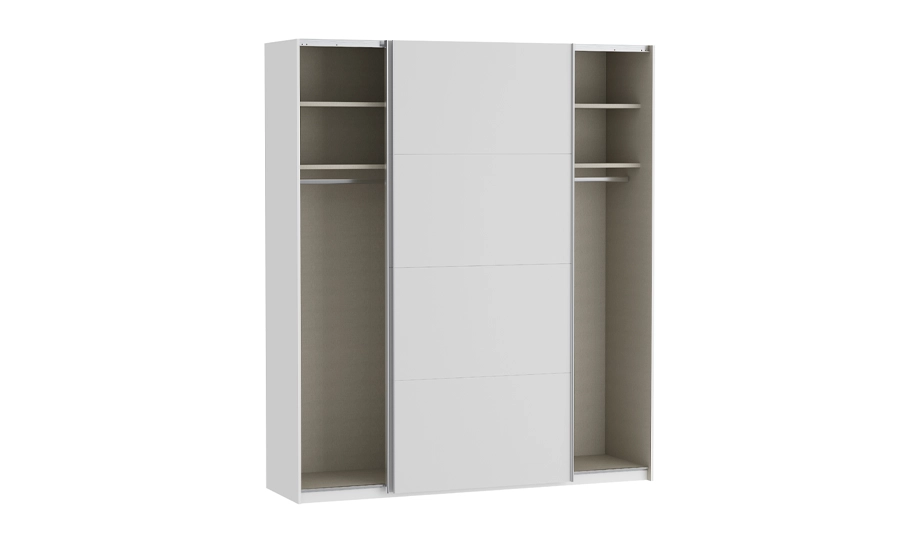 Шкаф-купе 2 м 2д Фиттио / Fittio FTIS32461 белый глянец - фото 2 Шкаф-купе 2 м 2д Фиттио / Fittio FTIS32461 белый глянец - фото 2