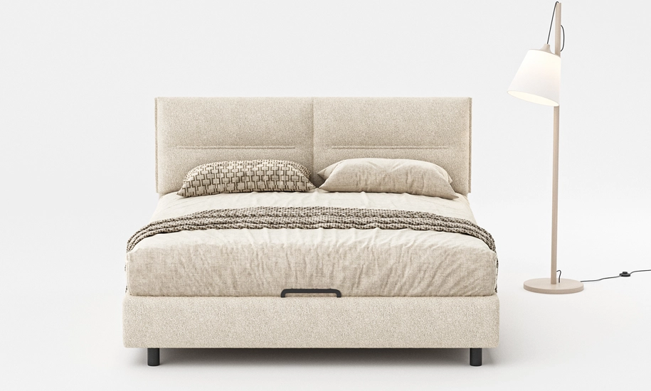 Двуспальная кровать Салерно 160х200 с подъемным механизмом - фото 3 Двуспальная кровать Салерно 160х200 с подъемным механизмом - фото 3