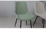 Стул Изи металл сидение ткань 540x610x830 зеленый - фото 8