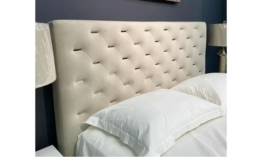 Кровать 1,6 Невада ткань 1750x2150x1100 бежевый - фото 2 Кровать 1,6 Невада ткань 1750x2150x1100 бежевый - фото 2