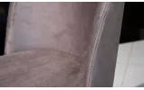 Стілець Шанель чорний масив дерева 500x470x850 тканина какао - фото 5