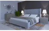 Ліжко 1,8 Адель з підйомним механізмом 2060x2150x1270 сірий (Багіра 18) - фото 2