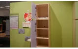 Шафа-пенал ШП 1-81 + Антресоль ШПА 1-121 Планета Місяць Уцінка - фото 1