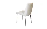 Стул Арно металл сиденье экокожа 460x580x885 белый - фото 7