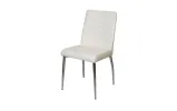 Стул Арно металл сиденье экокожа 460x580x885 белый - фото 1