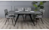 Стул Монтана металл сиденье ткань 460x615x880 светло-серый - фото 6