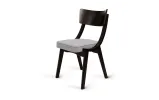 Стілець Ніл венге масив дерева 480x450x925 тканина бежева - фото 1