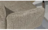 Стілець Брюгге з обертовим механізмом, метал сидіння тканина 600x580x870 меланж - фото 13