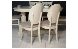 Стілець Альбіна ART світлий айворі тканина беж 450x450x963 - фото 12
