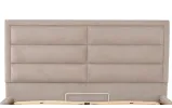 Двоспальне ліжко Орландо 160x200 з підйомним механізмом Комфорт Місті Мокко - фото 6