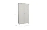 Шкаф 2д Мирамаре / Miramare MMRS921 сосна белая - фото 3 Шкаф 2д Мирамаре / Miramare MMRS921 сосна белая - фото 3