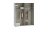 Шкаф-купе 2 м 2д Фиттио / Fittio с зеркалом FTIS32462 белый глянец - фото 9