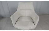 Стул Миро с поворотным механизмом, металл сидение ткань 600x615x845 кремовый - фото 10