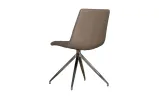 Стілець Ештон метал сидіння екошкіра 450x590x850 бежевий - фото 5