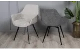 Стул Маркиз металл сиденье ткань 640x620x840 бежевый букле - фото 8