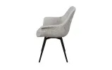 Стул Маркиз металл сиденье ткань 640x620x840 бежевый букле - фото 7