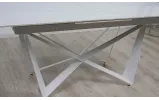 Стол Спирит обеденный раскладной 1800/2300x900x760 белый - фото 10