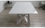 Стол Спирит обеденный раскладной 1800/2300x900x760 белый - фото 9