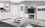 Тумба ТВ Лінго 1560 мм німфея альба/білий сніг глянець - фото 7