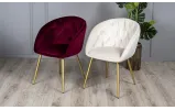 Стул Юник металл сиденье ткань 570x570x810 светло-бежевый - фото 12