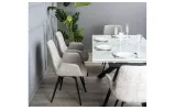 Стілець Дюк метал сидіння тканина 600x590x860 бежевий букле - фото 4
