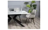 Стілець Дюк метал сидіння тканина 600x590x860 бежевий букле - фото 12