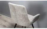 Стілець Дюк метал сидіння тканина 600x590x860 бежевий букле - фото 13
