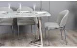 Стул Милтон металл сиденье ткань 500x560x825 рогожка серый - фото 3