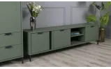 Тумба ТВ велика Нео димчатий зелений - фото 3