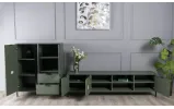 Тумба ТВ велика Нео димчатий зелений - фото 6